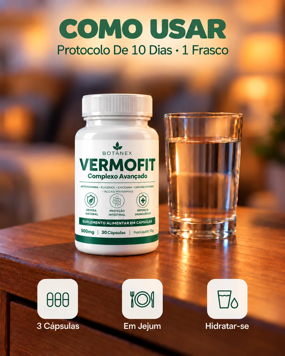 Como usar o VermoFit — modo de uso